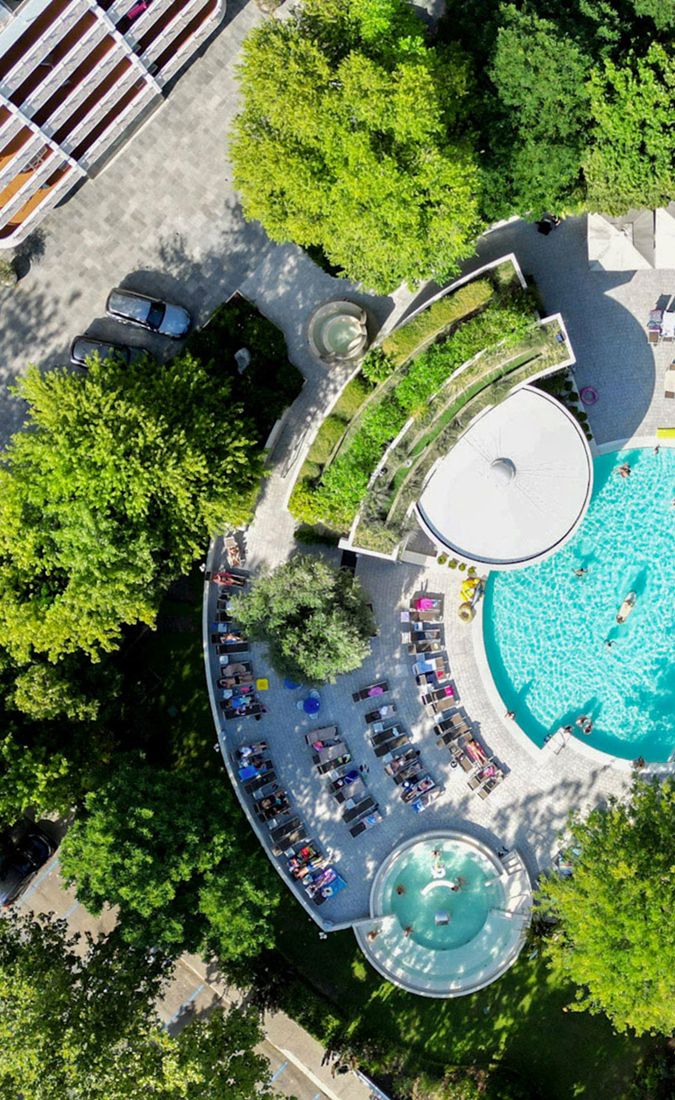 Residence Serenissima a Bibione: vista dall'alto